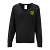 AMVC Girls V Neck Jumper